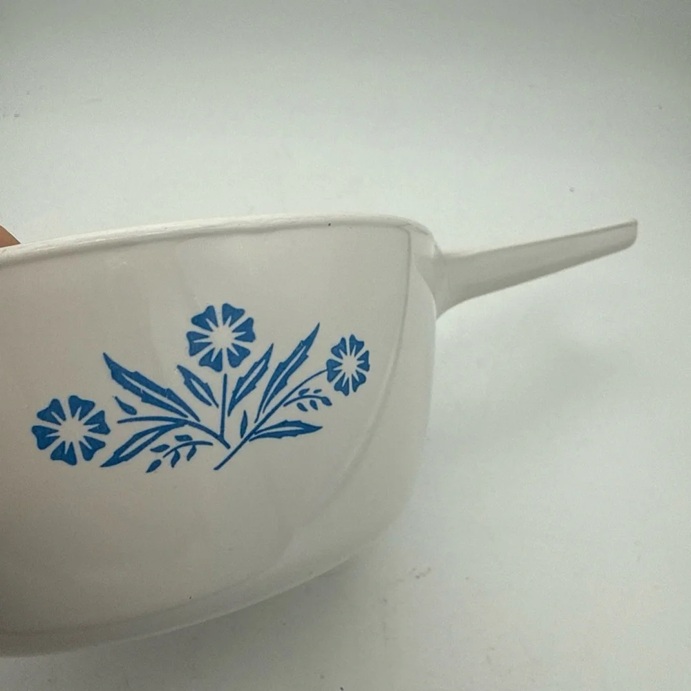 VTG Corning Ware Blue Cornflower P-82-B 750ml Menu-ette saucepan No Lid